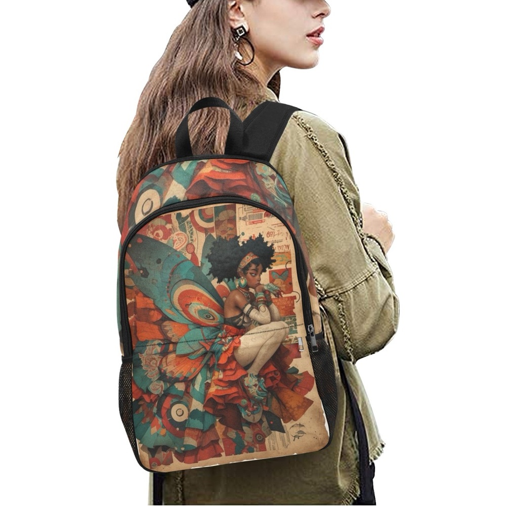 Butterfly Ballerinas Colorful Artistic Women's/ Children/Teens Backpack